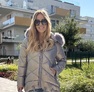 AnnaLea kabát gyöngyház lila – Női átmeneti kabát – Innova Fashion – 5. kép